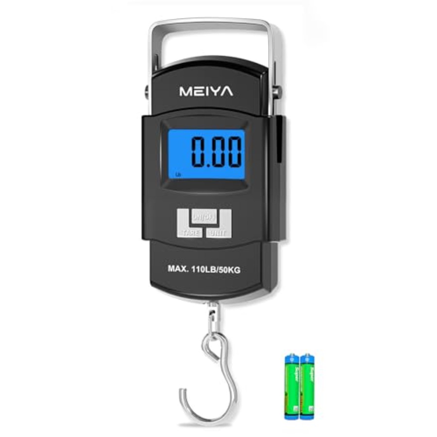 Fishing Hook - Visweegschaal 110lb/50kg digitale visweegschaal met LCD-scherm