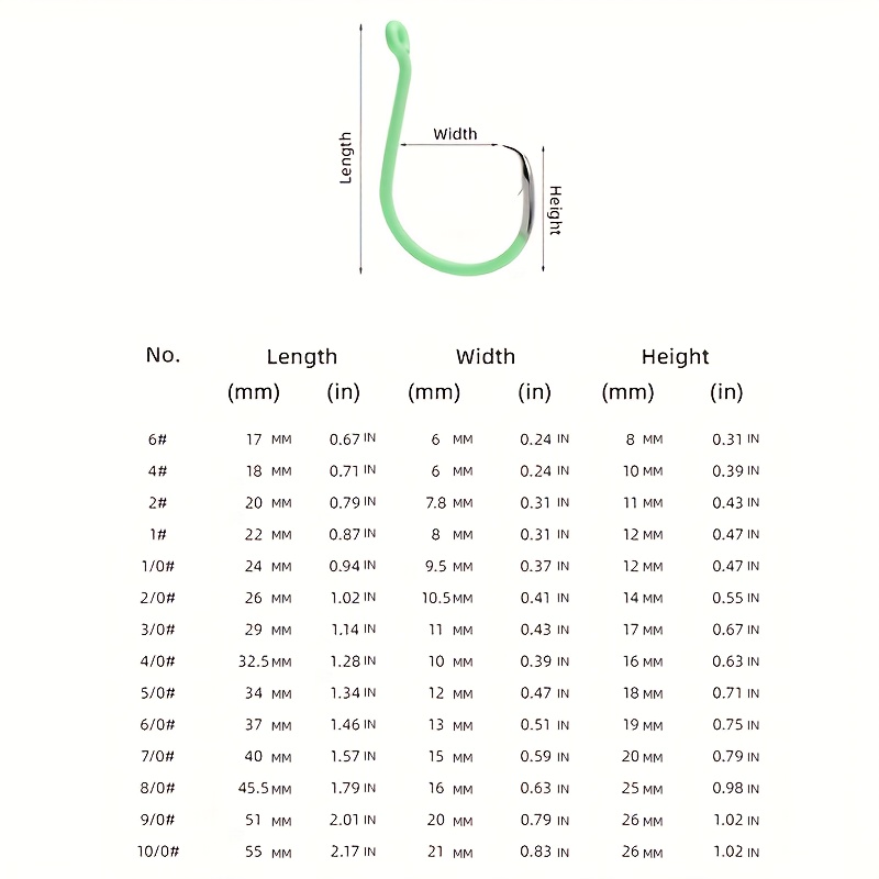 ZYZHE 10 stks/doos Lichtgevend - Fishing Hook Circle recensie en prijs