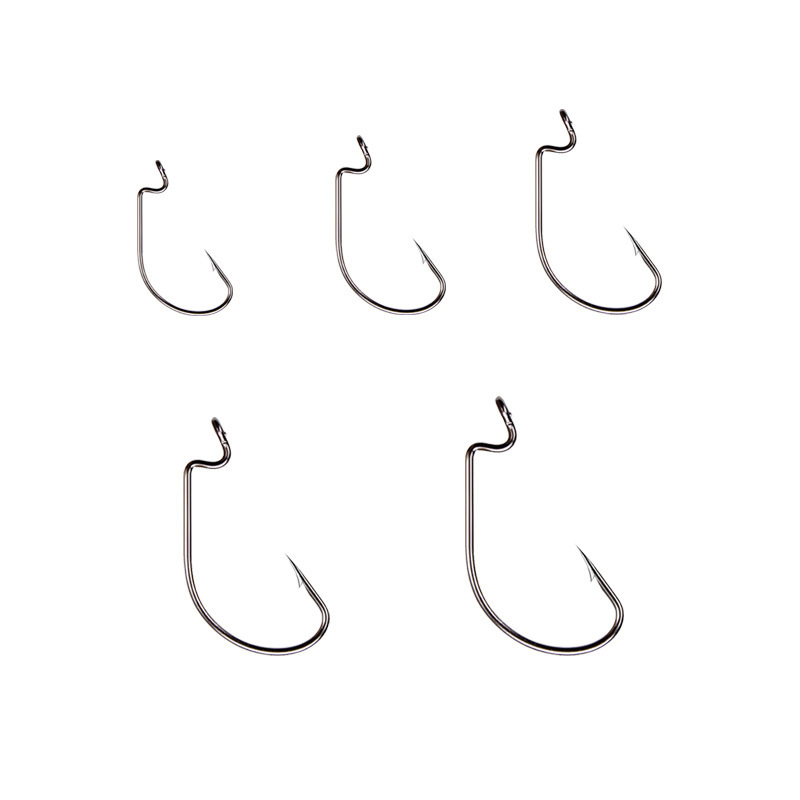 50 Stuks Brede Worm Haak Kools - Fishing Hook Offset recensie en prijs