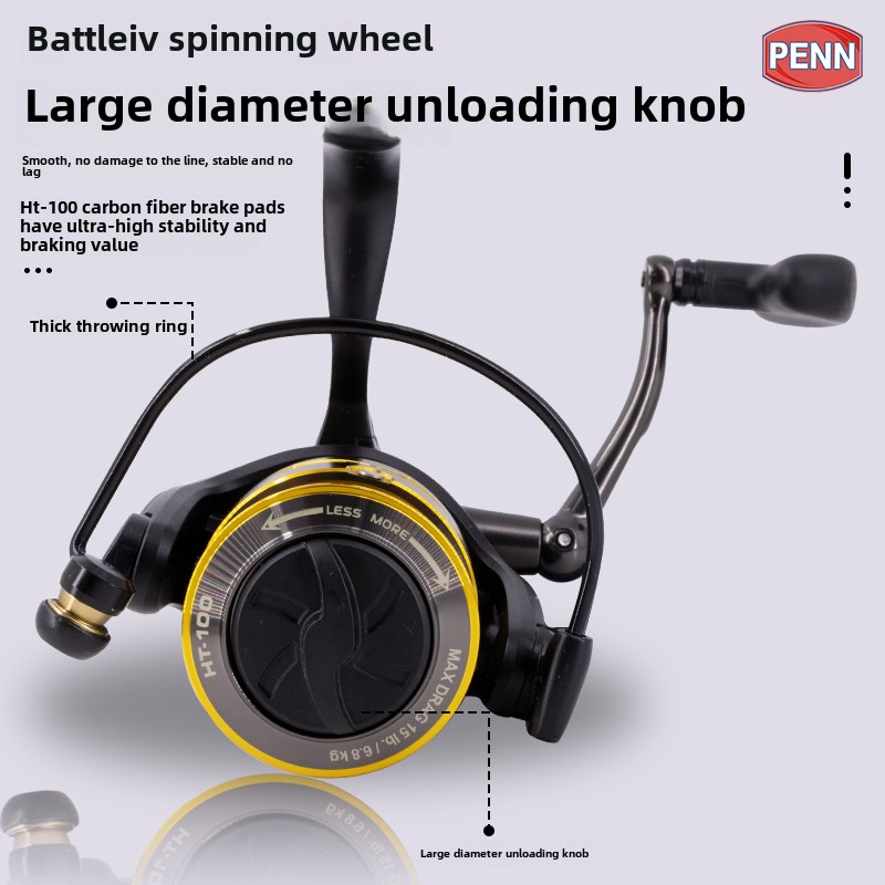 PENN Battle IV3000 4000 5000 6 - Penn Reel Battle recensie en prijs