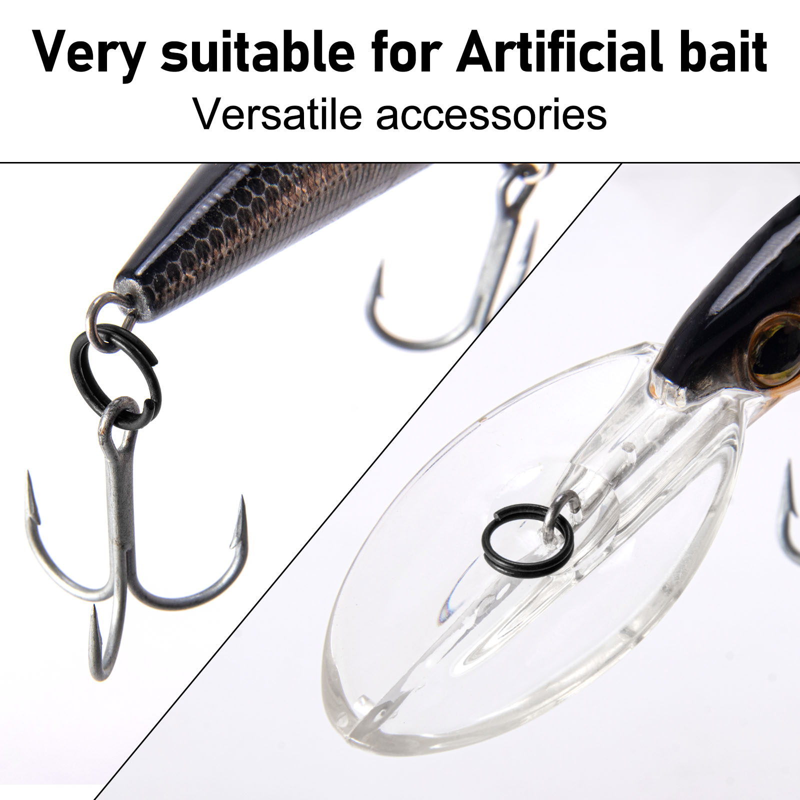 Vislokking Splitring 3,5mm-22m - Fishing Hook Stainless Steel recensie en prijs