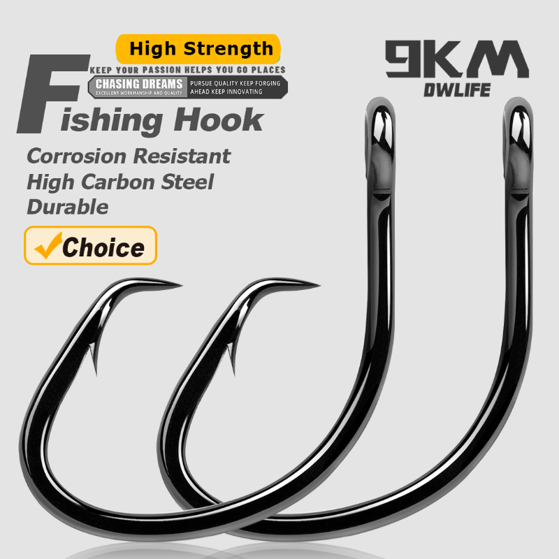 9KM Cirkel Haken 25 ~ 50 Stuks - Fishing Hook Circle recensie en prijs