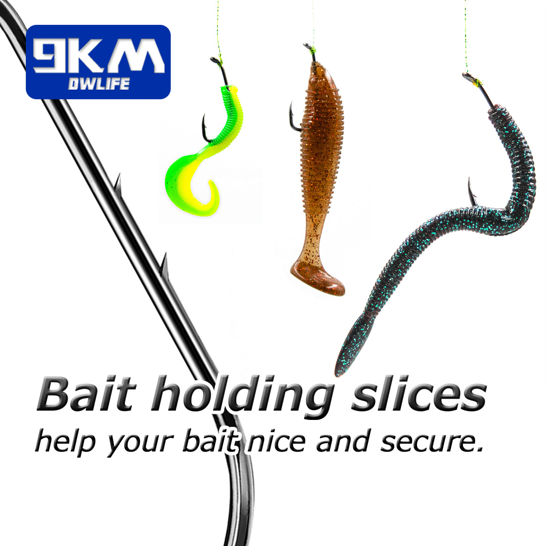 9KM Baitholder Vishaken 50 ~ 2 - Fishing Hook Circle recensie en prijs