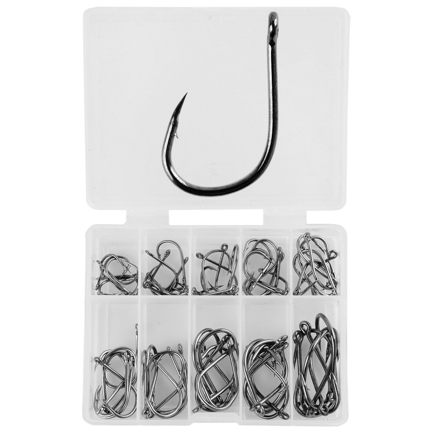 70 Stks/doos Vishaken Set Kit  - Fishing Hook Circle recensie en prijs