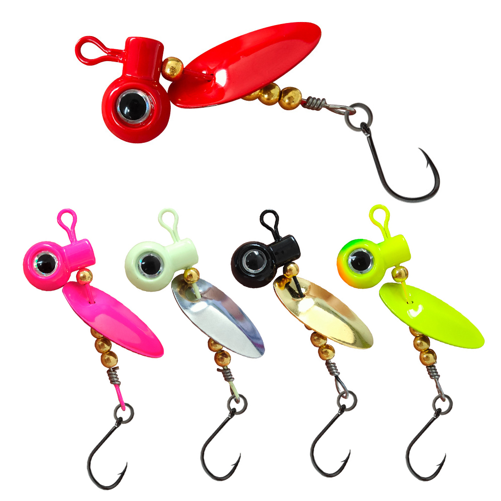 5 stks Crappie Jig Heads Met S - Fishing Hook Offset recensie en prijs