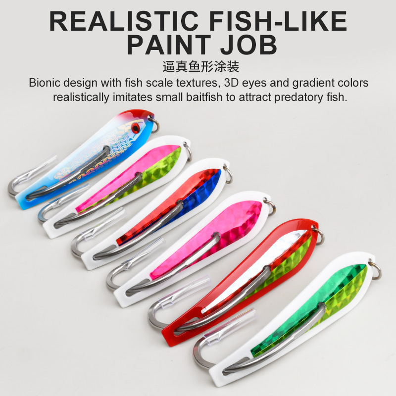 TEASER Single-Hook Grote Metal - Fishing Hook Size recensie en prijs